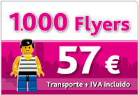 1.000 flyers - 57 €